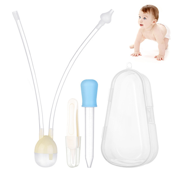 Baby Nasal Aspirator - Nässug för spädbarn - Nässug för nyfödda - Nässug för småbarn - Säker nässugning
