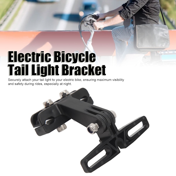 Elektrisk Cykel Baglygtebeslag Elektrisk Cykel Baglygteholder Elektrisk Cykel Sadel Baglygteholder