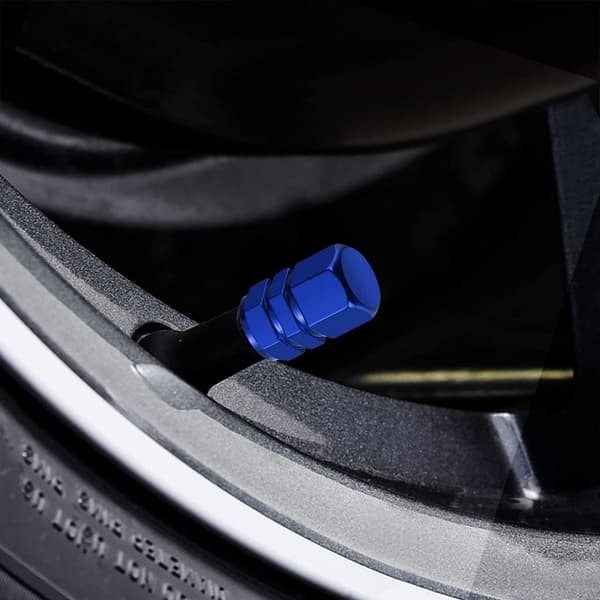 Alloy Ventilhattar 4-pack, Däckventilskaftlock Biltillbehör