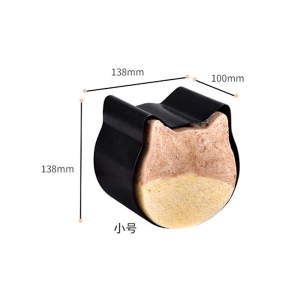 Kageform med katteform, kattebrødsform, non-stick bageform, cheesecakeform