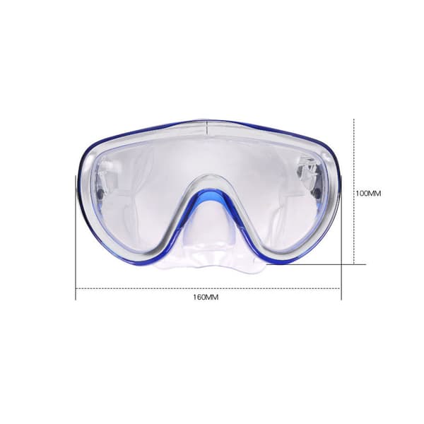 1 stk. - Voksen Unisex Glasbriller - Sort