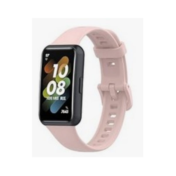 Huawei Band 6 silikoniranneke, vaaleanpunainen