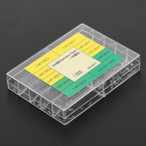 304 Rustfritt Stål Slisseskruer Klokkebakdeksel Assorterte Skruer Klokkereparasjonsverktøy