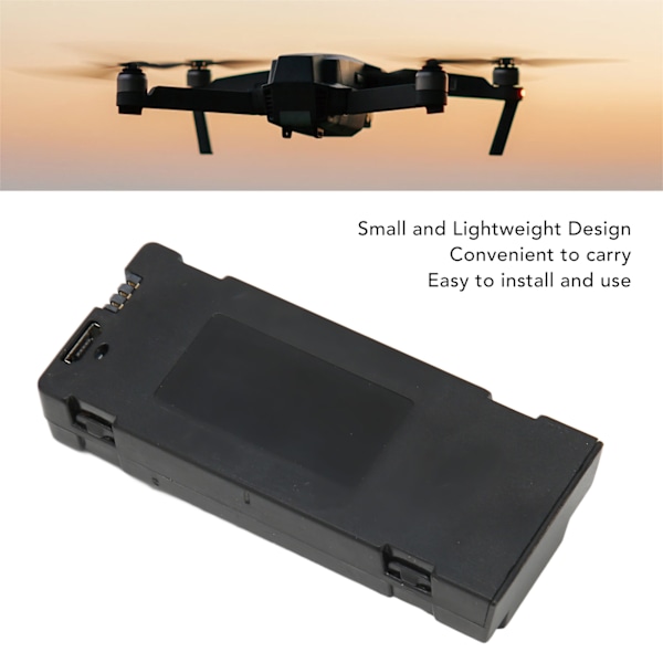 3,7V 1800mAh Li-Ion-batteriutbyte RC-drönarbatteri för E88 E88PRO E88MAX E525 E99 E99PRO P1 P5PRO K3 S1 P8