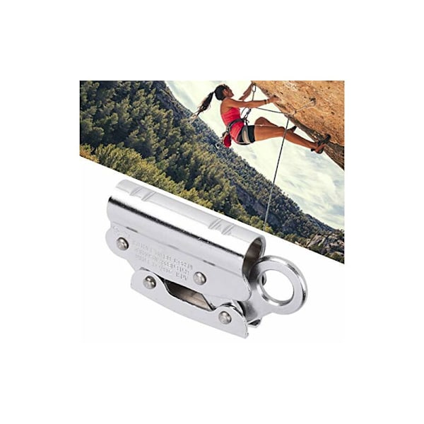 Legering Stål Säkerhetsrep 6KN Självlåsande Klättring Anti-Fall Aerial Självlåsande Utrustning Arbetssäkerhetsrep Anti-Fall Skydd Verktyg