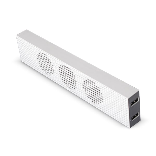 Xbox One Vertikal Stand USB Kjølevifte, Hastighetsvifteknapp & 2-Port USB Ladeport & Data Synkroniseringskjøler