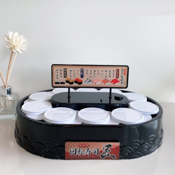 Roterende Cupcake Maskine Automatisk Roterende Display Bord Svingbakke til Børns Fødselsdagsgaver Sushi