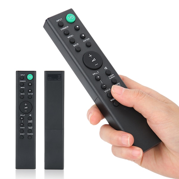 RMT-AH101U Fjernkontroll Erstatning for Sony Soundbar System HT CT380 HT CT780 SA CT380