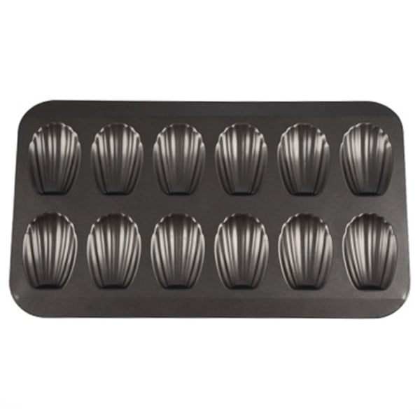 Non-stick gryta, 12 hål skal kaka bakplåt Choklad non-stick bakplåt, för bakning bakverktyg
