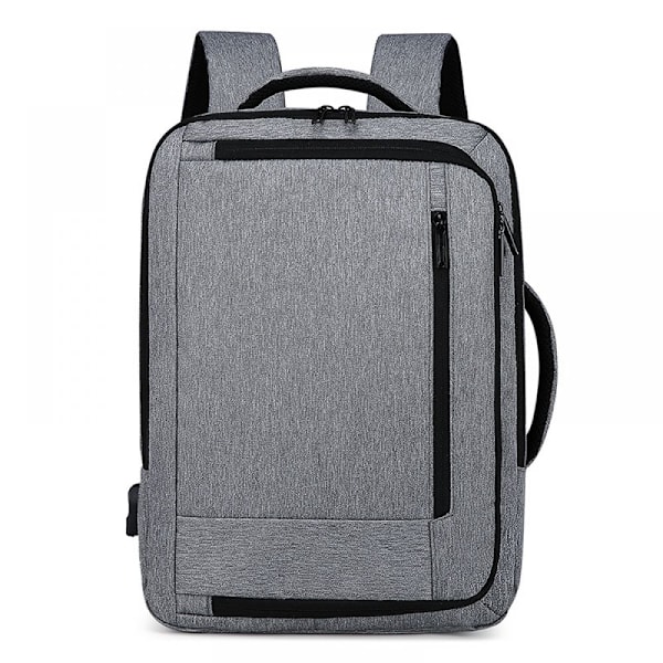 Laptop Ryggsekk, Tyverisikker Laptopveske for Arbeid med USB-ladeport, Forretningsreise Ryggsekk for Menn, Notebook Vanntett Skole Ryggsekk for