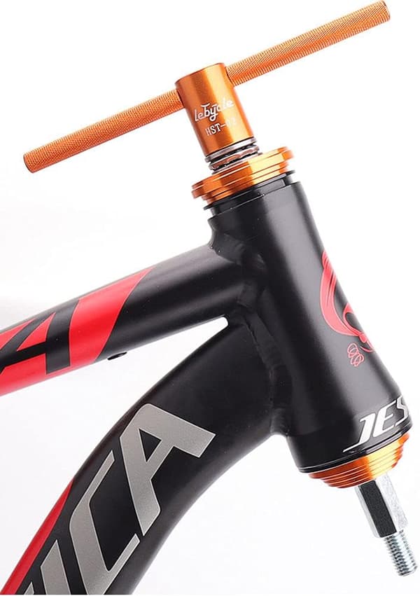Cykelheadset-presseværktøj, installationsværktøj til krankbokse til BB73 BB86 BB30 BB91 BB92 PF30 (Orange)