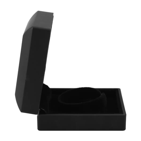 LED Lys Ringboks, Moderne LED Belyst Ring Oppbevaring Smykkeskrin Gave (Armbåndsboks størrelse)