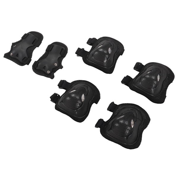 Barn och vuxna sport skyddsutrustning set knä armbågsskydd handledsskydd för rullskridskoåkning 6 år gammal