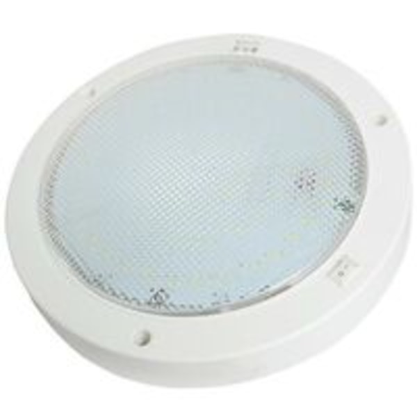 Taklampa 12v RV marin DC LED-armaturer 9W rund infälld med strömbrytare