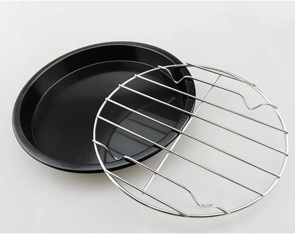 Rund Grillrist i Rustfritt Stål 22 Cm