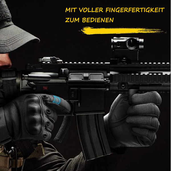 Taktiska handskar, motorcykelhandskar med knogskydd, militärhandskar med pekskärm, andningsbara airsoft-handskar med full finger för paintball,
