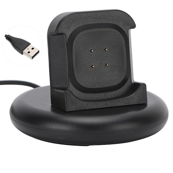 Ur-oplader Dock Probe Magnetisk Interface Opladningsbase Passer til Fitbit Versa 3/Sense