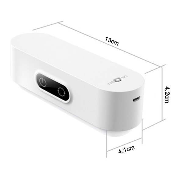Tryklys, der kan sættes fast, Lys med 2000mAh batteri, Trådløse underskabslys, Dæmpbar, 5 farvetemperaturer, USB genopladelig under bordplade
