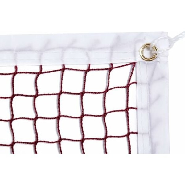 Badmintonnät för inomhus- och utomhusbruk - Nylon - 610 x 76 cm - Röd