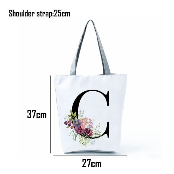 Personlig Tote Bag Makeup Taske til Bryllup, Graduation, Fødselsdag, Julegaver