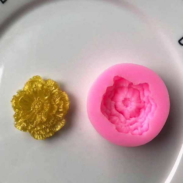 Blomstrende Blomst Form Kageform DIY Silikone Værktøj