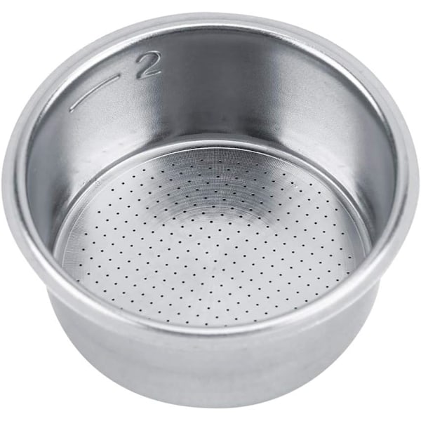 51 mm ikke-tryksat filter, kaffefilter i rustfrit stål, genanvendeligt kaffefilter si til Breville