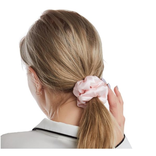 Hårbøjler Silke Hårbånd Elastiske Hårbånd, Dame Hårbånd Premium Silke Hårbånd Elastiske Hårbånd, Kvinder, Dame Hårtilbehør Silke Violet