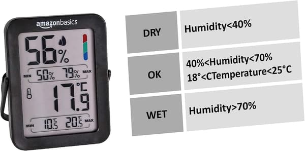 Digitalt termo-hygrometer