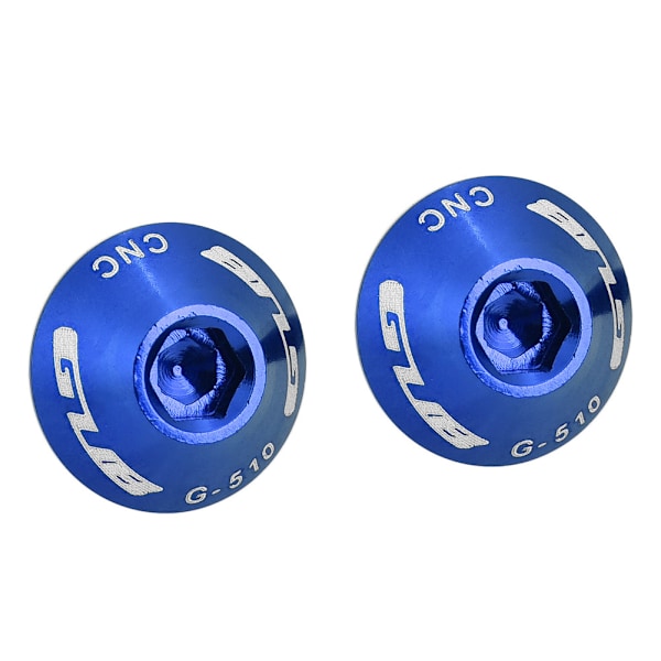 2 kpl M5 * 12 mm Polkupyörän juomapullotelineen kiinnitysruuvit (sininen)
