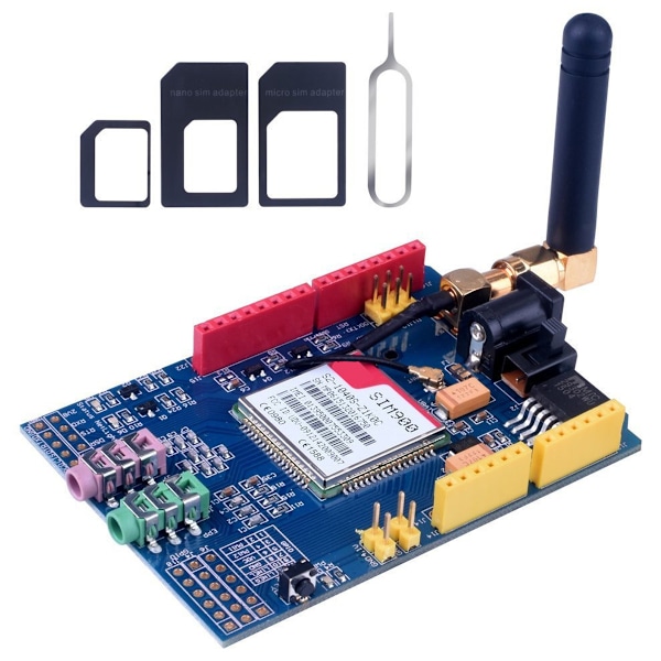 SIM900, Nelin taajuusalueen GPRS/GSM-moduuli, saatavilla oleva GPRS/GSM, piirilevymoduuli sopii