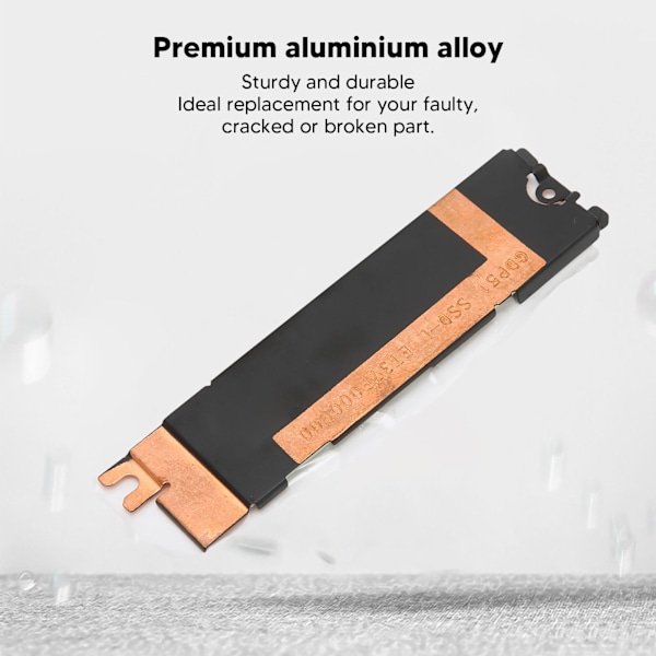 SSD Varmeaflederdæksel Aluminiumlegering Robust Holdbar Sikker SSD Varmeafledning SSD Heatsink Caddy Til Nvme M.2 NGFF SSD