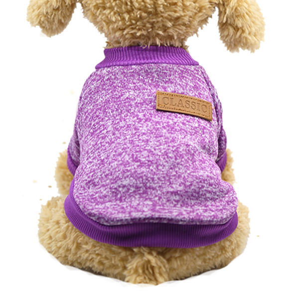 Hunde-sweater til efterår og vinter med to ben - varmt tøj til hunde til efterår og vinter