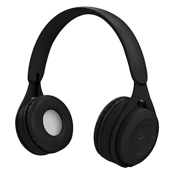 Bluetooth-hörlurar Over Ear, Trådlösa Hörlurar V5.0, Mjuka Memory-Protein Öronmuffar och Inbyggd Mikrofon för iPhone/Android Mobiltelefon/PC/TV