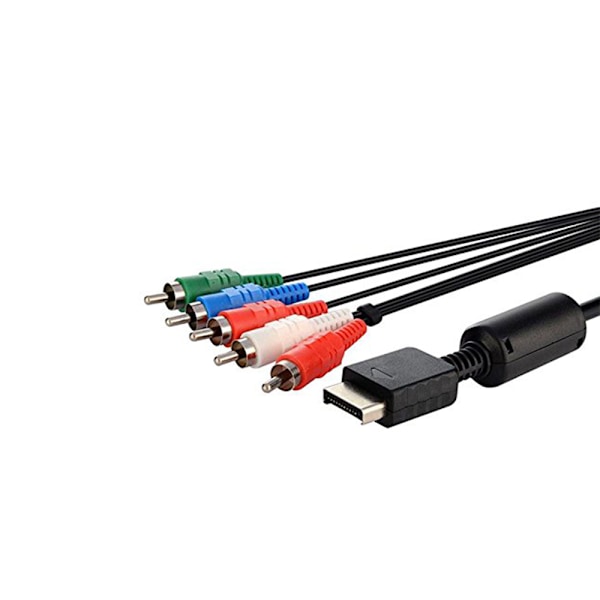 Kabler High Definition RCA Komponent A/V Kabel for Playstation 2 og PlayStation 3 kabel 1.8 m