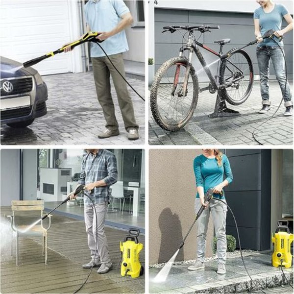 10 m korvaava painepesuriletku Kärcher K -sarjaan K2, K3, K4, K5, K7, Click Type -pikaliitin… (10) RUIOIU