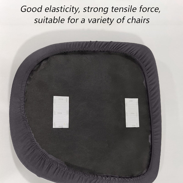 4 st elastiska spandex stolsöverdrag stretch sätesöverdrag skydd för matsal kök stolar stretchbara, matstol möbelkudde överdrag överdrag