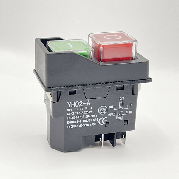 Elektrisk betongblander På Av Bryter Elektromagnetisk bryter CK21B/250V 5PIN Forgasser