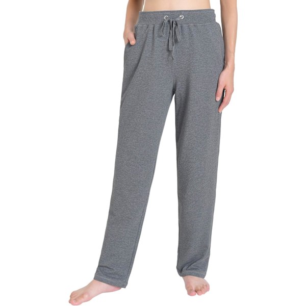 Dam bomullssvettpants Joggingbyxor med fickor
