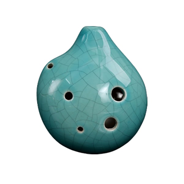 Ocarina 6 Huller Alt C Ocarina - Gaveidé til Begyndende Musiker, Let at Lære