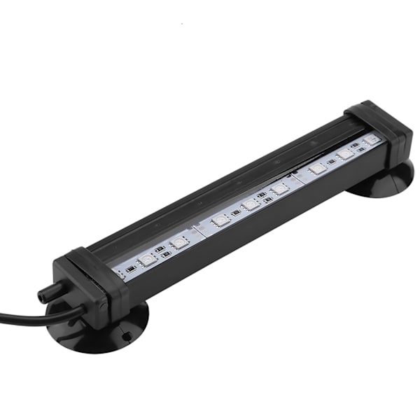Akvarie Boblelys Undervands LED Lys med Fjernbetjening Akvarielys Kit 16cm EU Stik