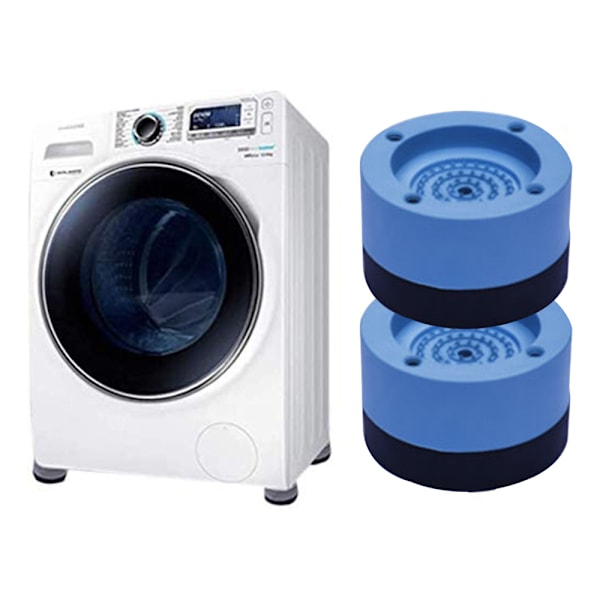 4-pack vibrationsdämpare, universell vibrationsdämpare, tvättmaskin, antivibrationsmatta, för tvättmaskiner, torktumlare, möbler, kylskåp