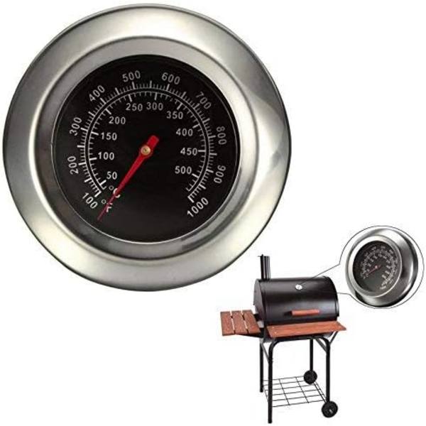 Rostfri grilltermometer, grilltermometer med sond