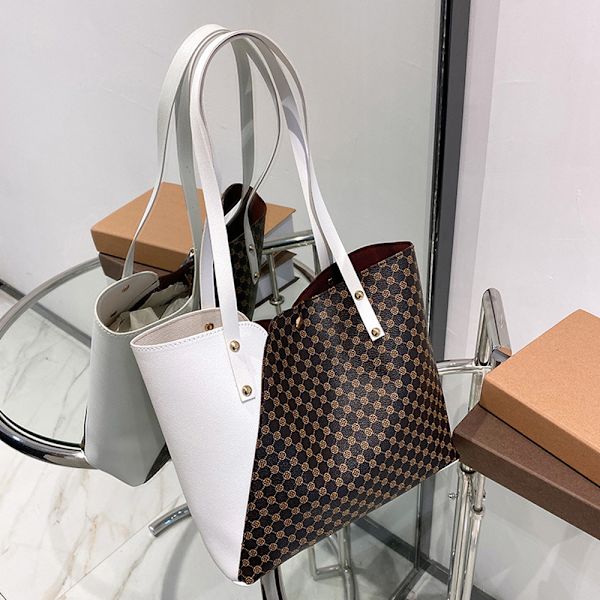 Modetote til kvinder, håndtasker, shoppingtaske, trend, passer til alt