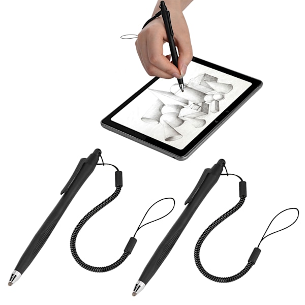 Stylus Penn Berøringsskjerm Stylus Skrive Tegne Penn for Telefon Nettbrett PC