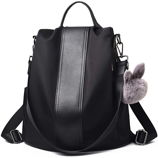CHARMORE Damryggsäck Vattentät Nylon Skolväska Anti-stöld Daypack Axelväska Lätt Reseryggsäck