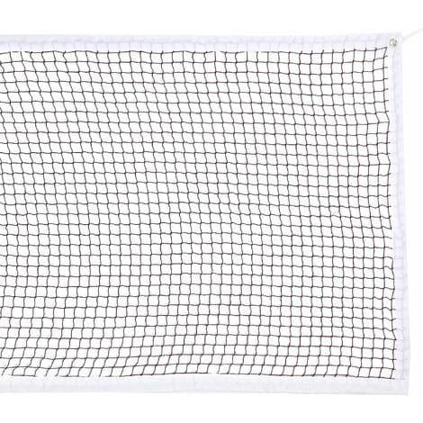 Sulkapalloverkko sisä- ja ulkokäyttöön - Nylon - 610 x 76 cm - Punainen