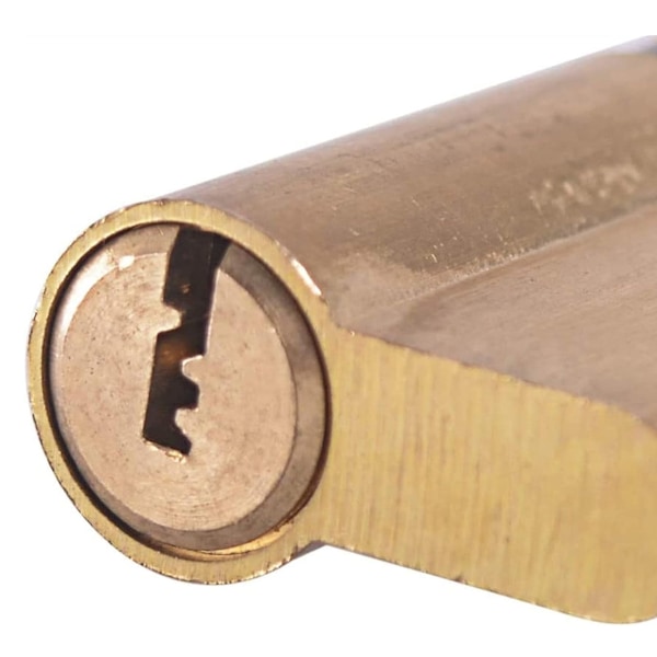 Låsecylinder, Frikoblingscylinder 42,5/42,5 (85 mm) 8 nøgler Messingfinish Høj sikkerhed Anti-dirk Anti-bore Anti-slag
