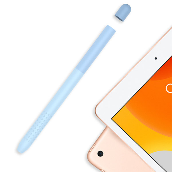 Hållbar silikon, skyddskondensatorpenna lämplig för Apple Capacitor Pen 1:a generationen silikon skyddande lock skyddande skal anti-drop