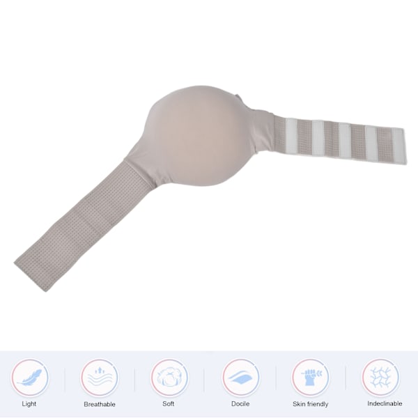 Falsk Graviditetsmave Memory Foam Letvægts Åndbar Simulation Falsk Mave til Kvinder Hudfarve M