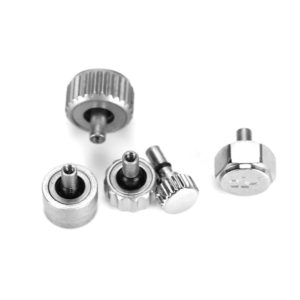 Urkrone i rustfritt stål Chronograph Button Watch Replacement Accessory